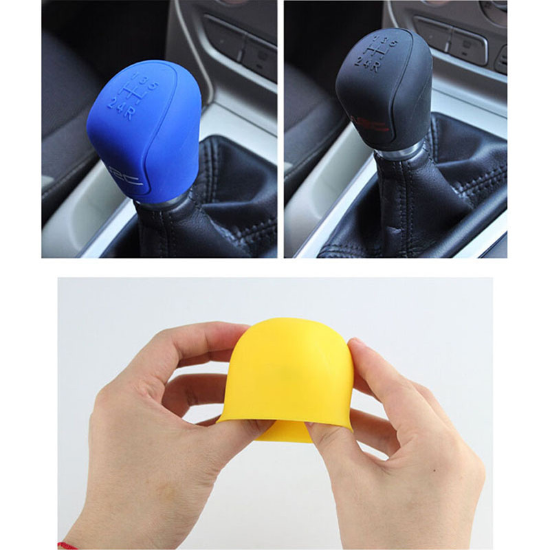 Bil suv gummi växelspaksknopp växelskydd för volvo  s90 xc90 xc xc70 v70 s80 estate you universum  c30 s80l c70 v50 s40