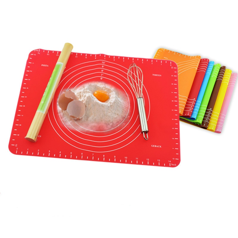 Thickened 30x40 Rubbing Face Pad Calibration Silica Gel Sheet Anti-skid Non-stick Pad Baking Tool High Temperature Oven Pad