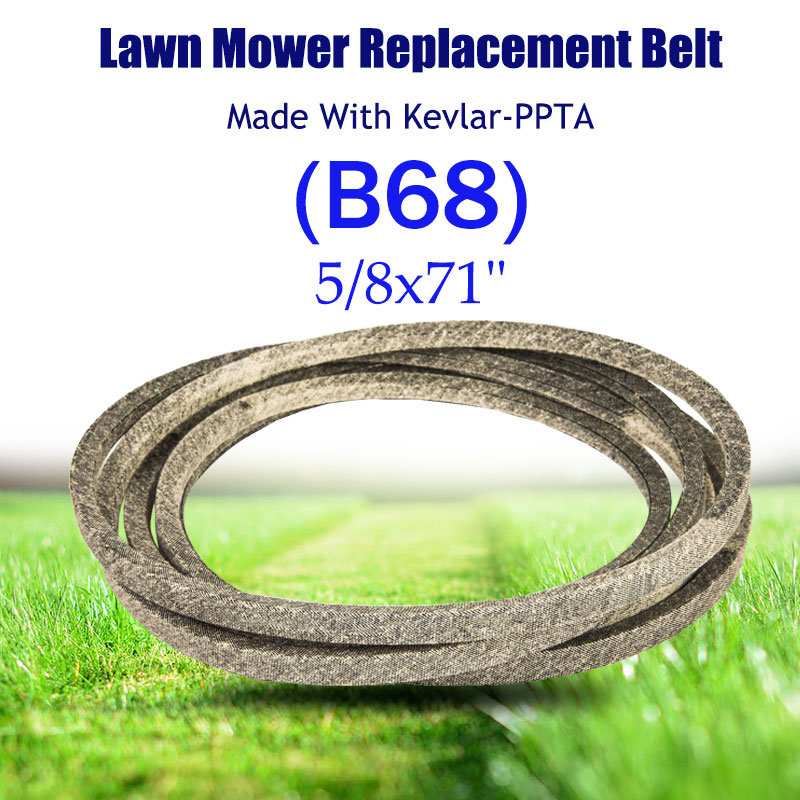 Klassisk kileremstilbehør til køretøjer  b68 954-04249a 754-04249 plæneklipper  (5/8 " x71)  lavet med kevlar til m /td 954-04249