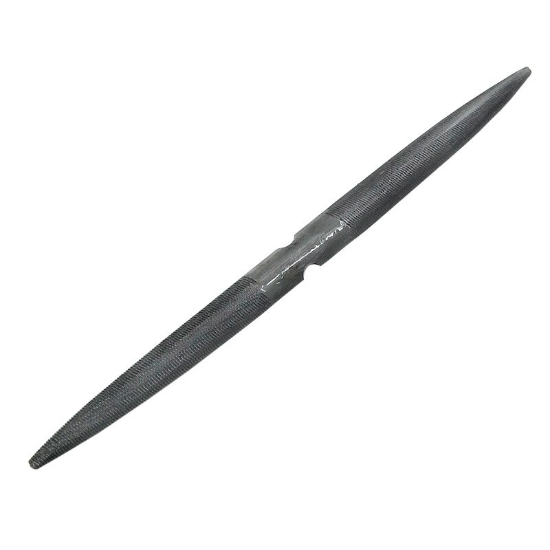 8 Inch Steel Double Ended Flat And Half Round Wax Carving File