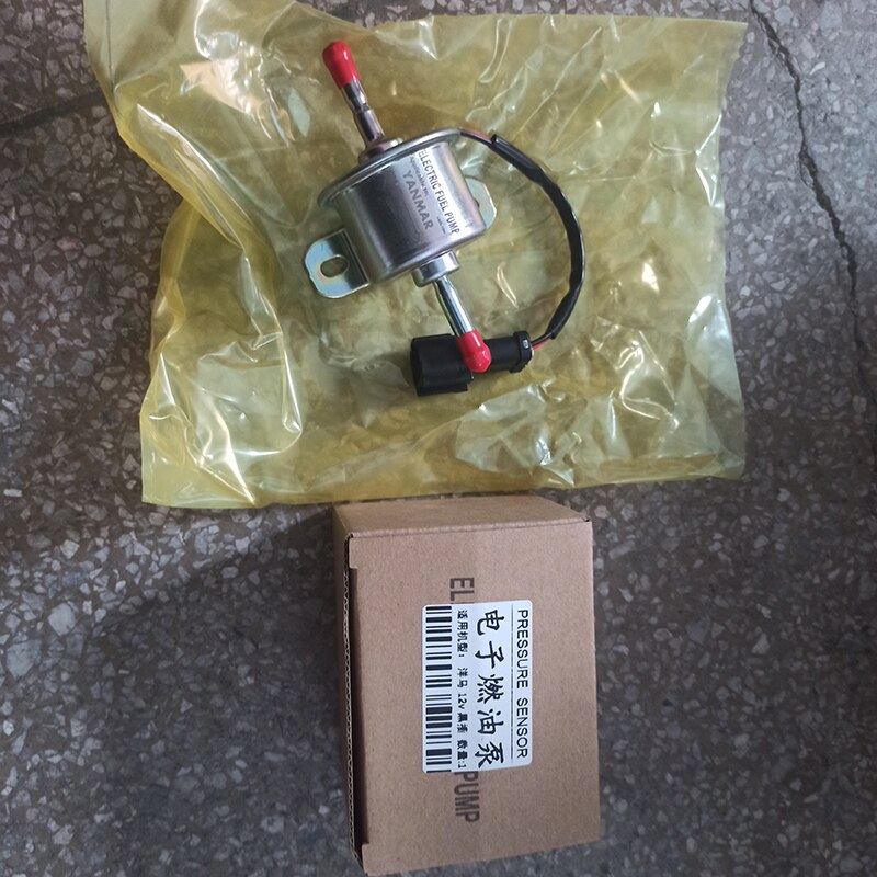 12V HEP-02A Diesel Fuel Electric Fuel Pump For Yanmar Excavator Parts