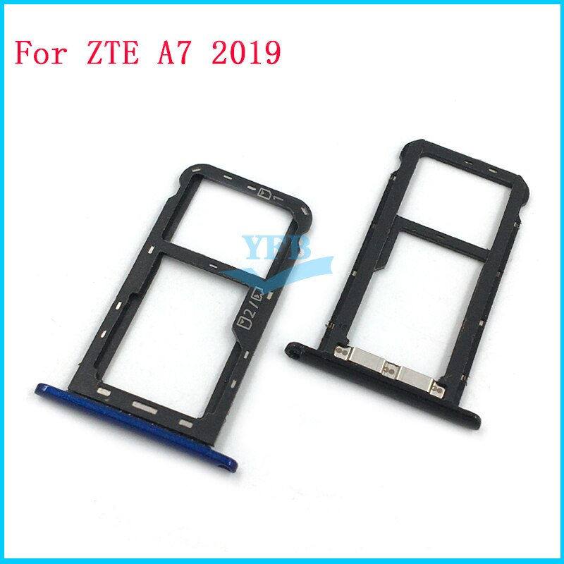 Voor Zte BA610 Blade A610 Een 610 A7 Mobiele Telefoon 5.0 "Sim Card Slot Lade Kaarthouder Vervanging onderdelen
