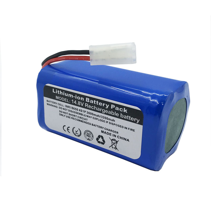 Vakaumus 14.8v 2600 mah li-ion batteri til xiaomi  g1 mi robot støvsuger essentiel mjstg 1 robotstøvsuger tilbehør