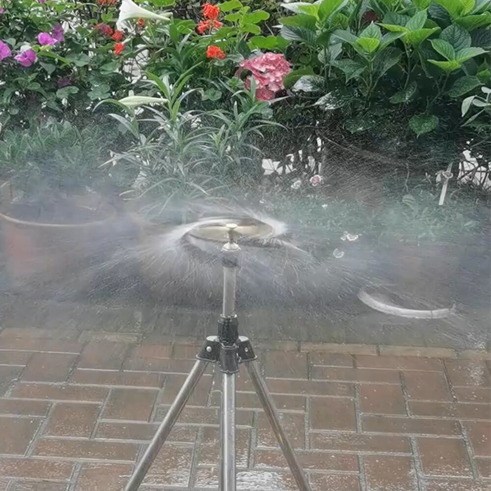 3/4 ramię miedziany zraszacz obrotowy automatyczny zraszacz na trawnik ogrodowy zraszacze wodne podlewanie nawadnianie narzędzie robić ogrodu domowego