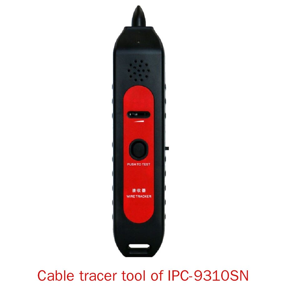Original kabelsporer af ipc -9310sn cctv monitor tester ， passer kun til 9310sn , bule kabel test værktøj, rød kabel tracer.: Til 9310n