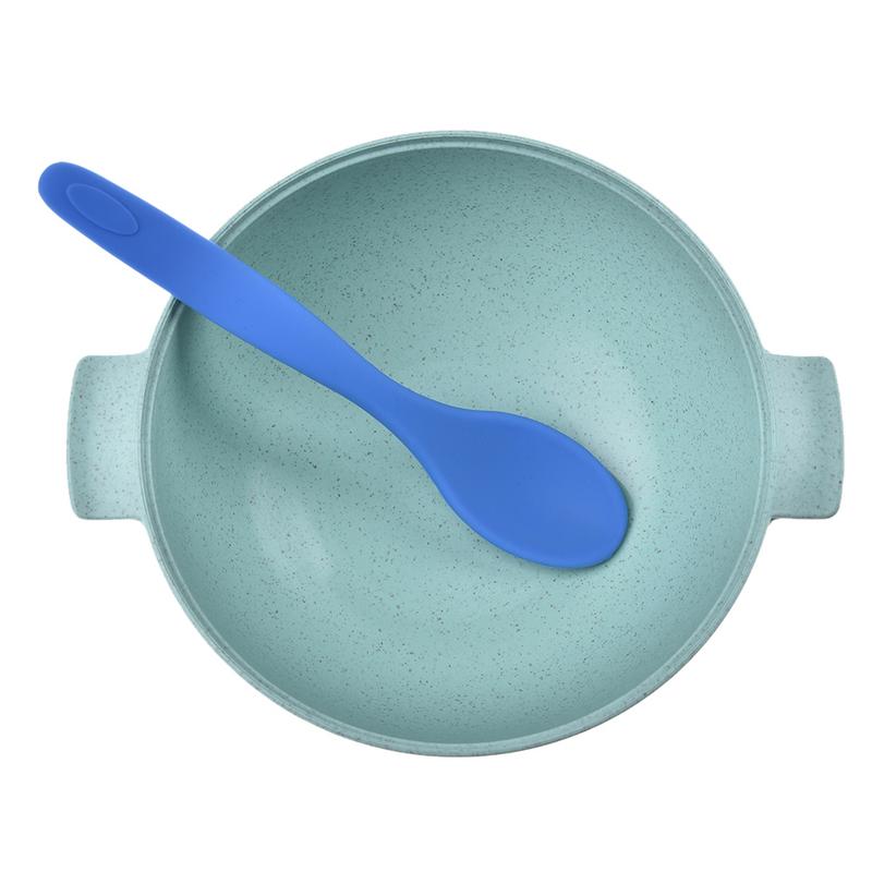 17.5x3.5cm Universal Kitchen Silicone Spoon Heat Resistant Scraper Spatula Ice Cream Cake Shovel Mixing Spoon Cooking Tools