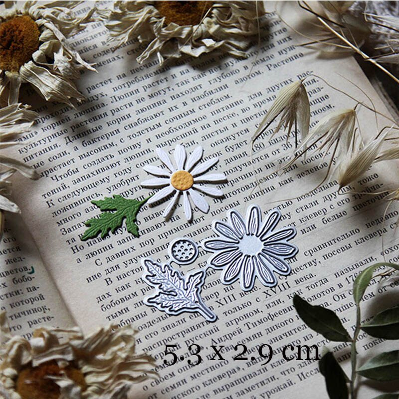 Alpakka vauvanvaatteet talo lehti päivänkakkara metallinleikkausmuotit itse tekemiseen scrapbooking kohokuviointi kortit askartelu 19b: H4641