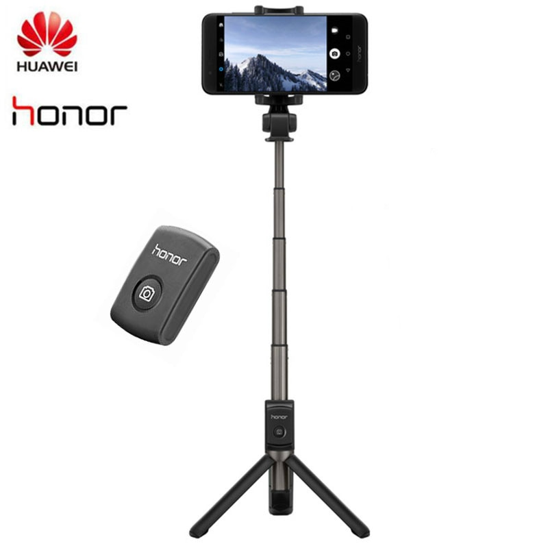 Original Huawei Honor AF15 Bluetooth Selfie Stick Tripod Portable Wireless Control Monopod Handheld for iOS/Huawei/Xiaomi