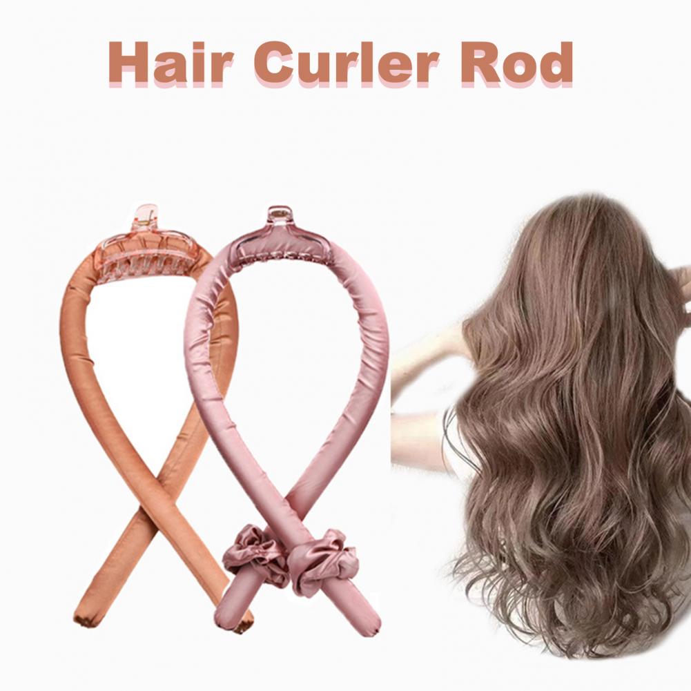 Practical Hair Curling Ribbon Adjustable Heatless Lightweight Heatless Curling Headband Sleep Formers