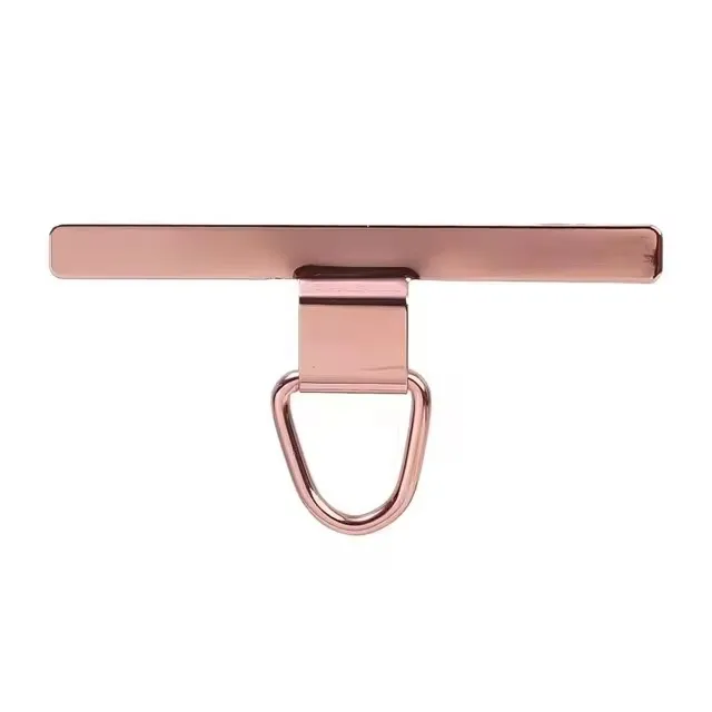 Joint de raccordement d'attache de téléphone Ultra-fin en acier inoxydable, pièces de sangle de téléphone portable, lanière de remplacement, pièce de connexion de sécurité, 4/1 pièces: Jaune / or