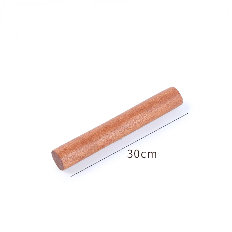 30/50/60cm Wooden Rolling Pin Fondant Cake Decoration Dough Roller Cooking Pastry Baking Tool Kitchen Accessories: Chocolate