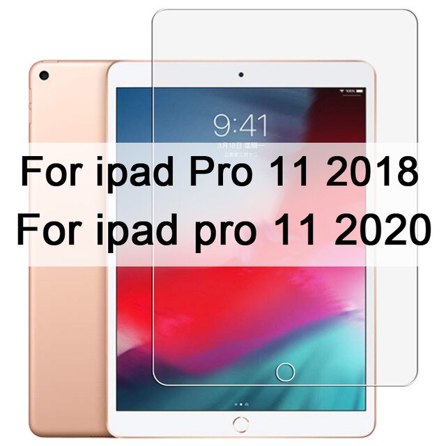 6D borde curvado Protector de pantalla para iPad Pro , 10,5 vidrio templado para iPad 10,2, , , , 9,7 1 2 3 4 5: iPad Pro11 2020 2018