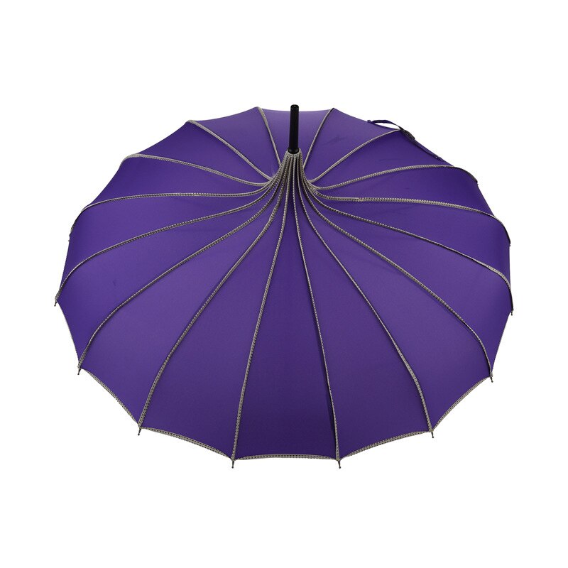 Jahrgang Pagode Regenschirm Braut Hochzeit Party Sonne Regen UV Schutz Regenschirm FAS: 3