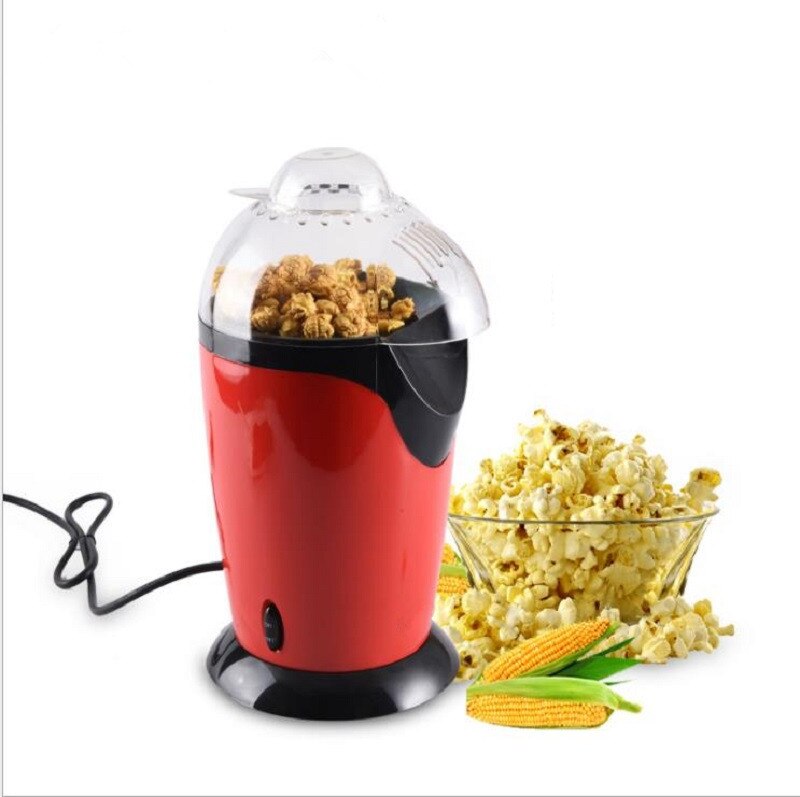 Draagbare Elektrische Popcorn Maker Huishoudelijke Popcorn Makers Air Corn Popper Geschikt Diy Elektrische Popcorn Thuis Makers Eu Plug: B