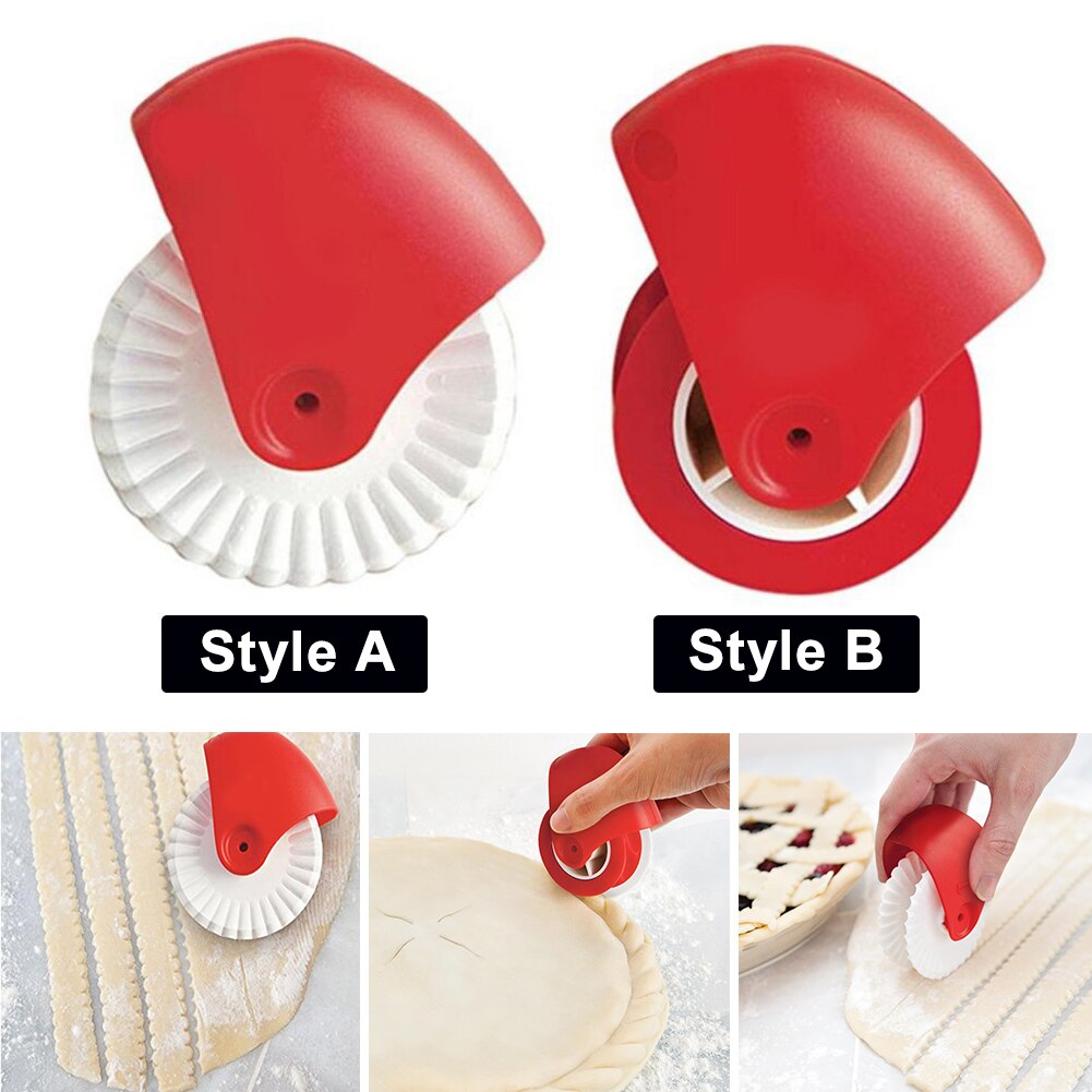 Pizza Noodle Dough Cutter Pastry Pie Wheel Roller Kitchen Baking Tool Kitchen for pie pasta puff pastry fondant Pizza Tools