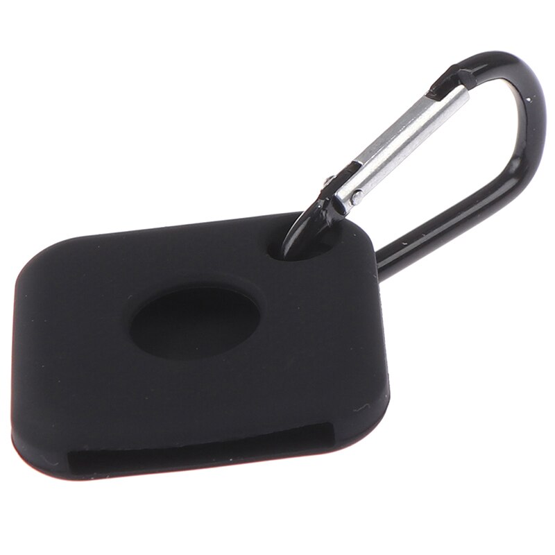 Smart Tracker Key Finder Cover Anti Lost Bluetooth Smart Finder Case Anti Loss Alarm Smart Tracker Cover Silicone For Tile Pro: black