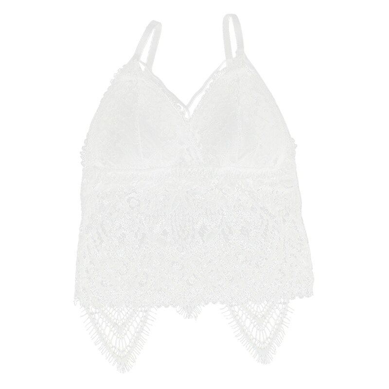 Vrouwen Push Up Draadloze Lace Bra Top Vrouwen Plus Size Bralette Ondergoed Lingerie Volle Cup: W