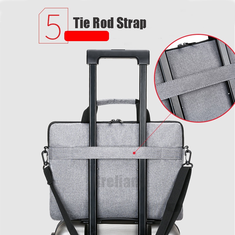 Torba na laptopa torba ochronna na ramię torba na Macbook pro13 14 15.6 pokrywa powietrzna do torebki HP ASUS Acer Lenovo Dell