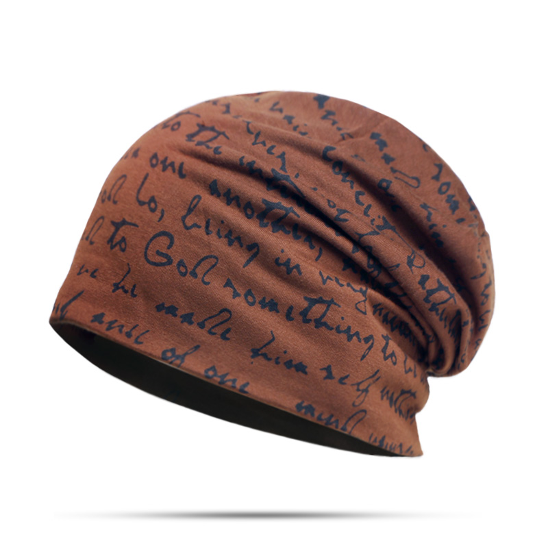 Spring and autumn thin men's outdoor sports windproof hat casual Hedging cap youth English letters bean bean hat: F