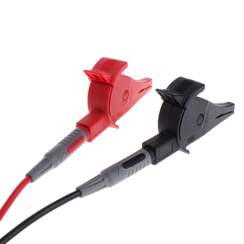 10pcs Multimeter Needle Tip Probe Test Leads 4mm Banana Plug Alligator Clip Kit M4YC