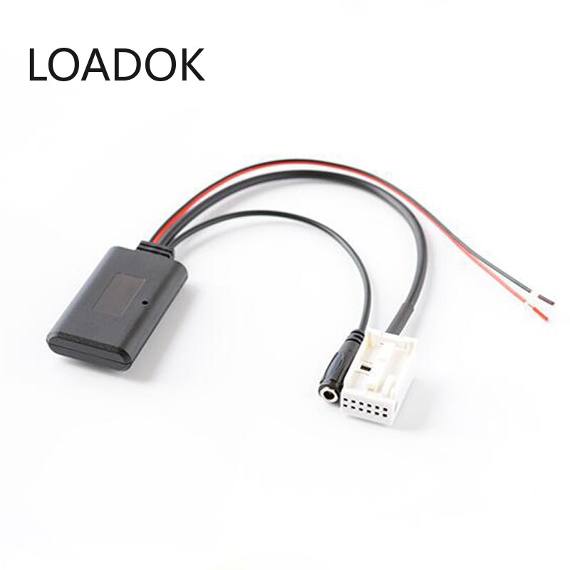Adaptador de módulo Bluetooth MP3, manos libres para Volkswagen RCD210, RCD300, RCD310, RNS300, RNS310, MFD2, 12 Pines, Aux