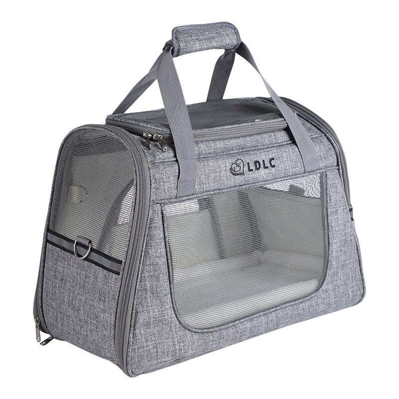 Dierbenodigdheden Ademende Schouder Kat Zak Sheer Mesh Puppy Handtas Hond Carrier Outdoor Travel Gereedschap Kitten Draagtas: Gary