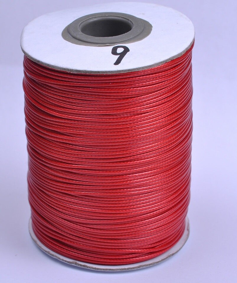200 Yards 1mm Wachs String Draht Gewinde Schnur dacron faser 30 Farben