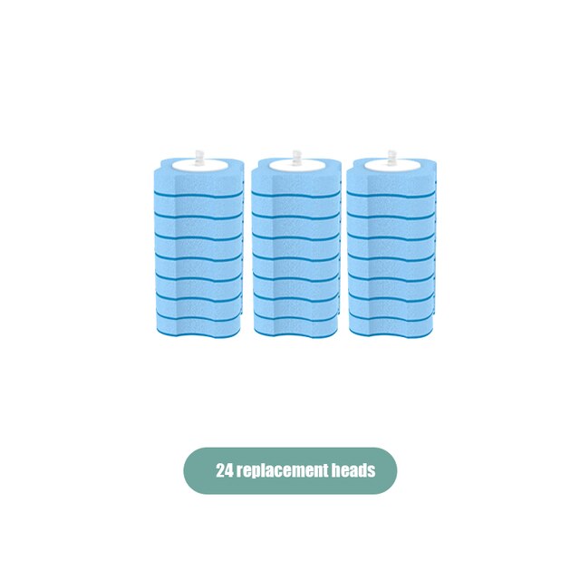 Jednorazowa szczotka robić wc z szczotka wymienna głowica ścienna szczotka robić czyszczenia z płyn czyszczący robić czyszczenia łazienki: 24 brush głowa