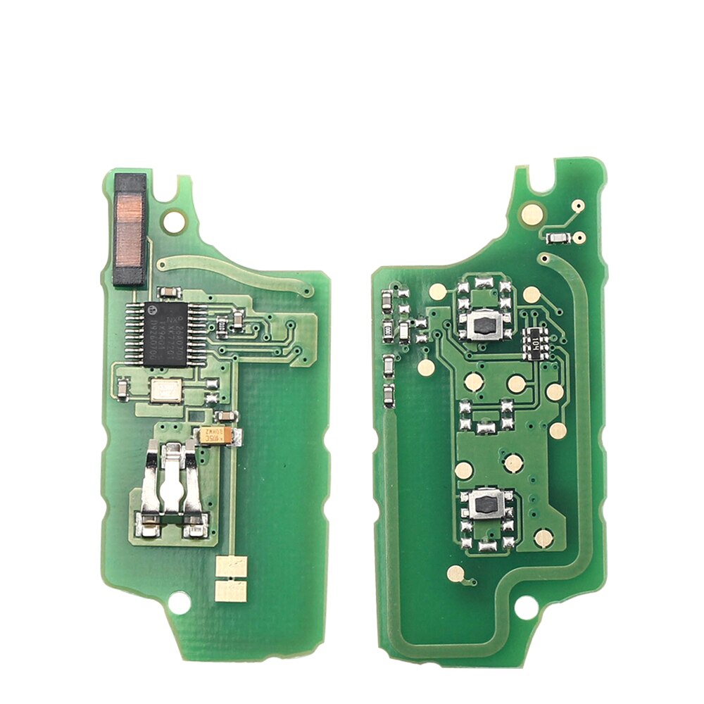 Keyyou VA2 Blade 433Mhz ID46 Vragen/Fsk 2 Knoppen CE0536 Autosleutel Voor Peugeot 207 307 407 208 308 408 607 Partner Afstandsbediening Sleutel