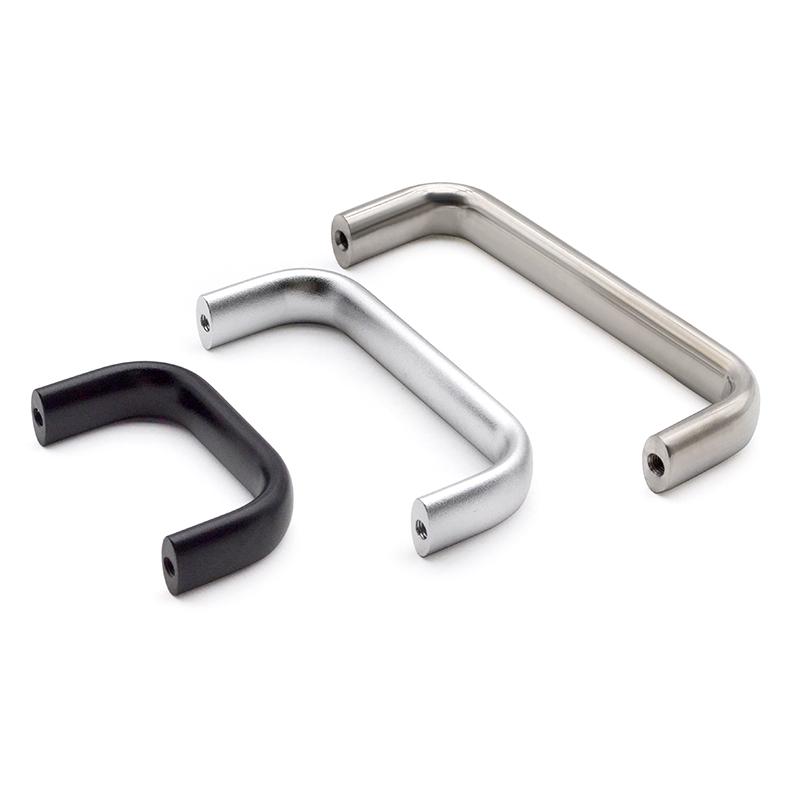 1pc 32mm-175mm ovale skabsgreb møbelbeslag køkkendørgreb skabsgreb garderobe skuffegreb aluminiumslegering