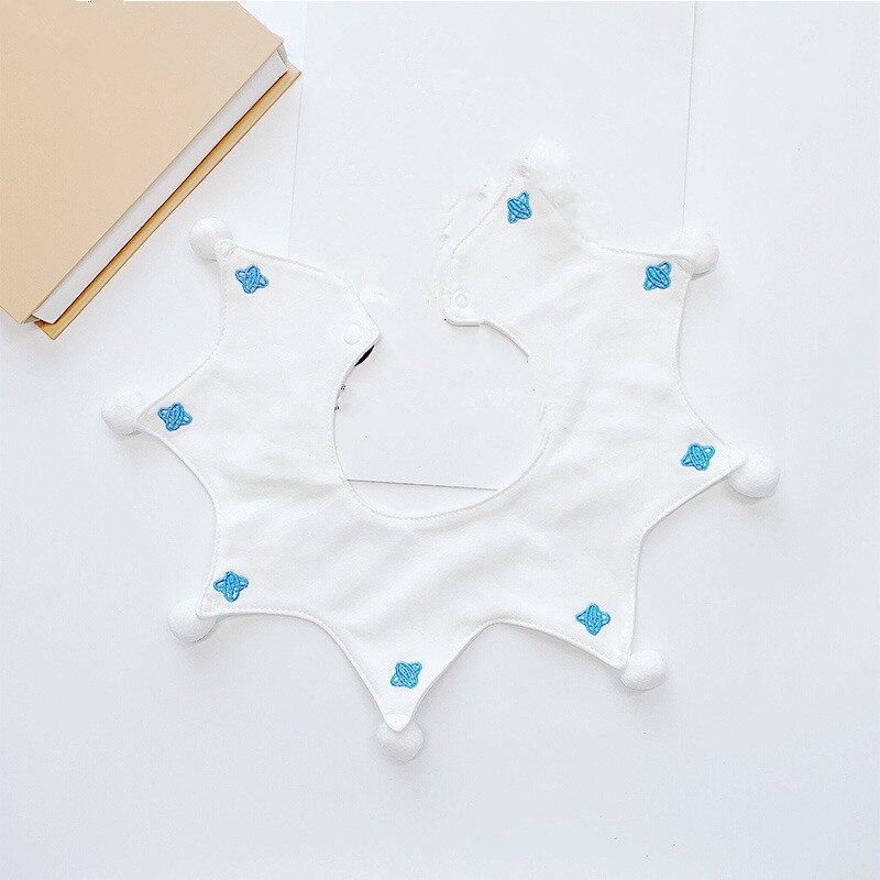 Slabbers Katoen Ronde Hals Baby Burp Doek Slabbetjes 360 Graden Voeden Bib Voor Jongens Meisjes Baby Kleding Bandana Slabbetjes waterdicht