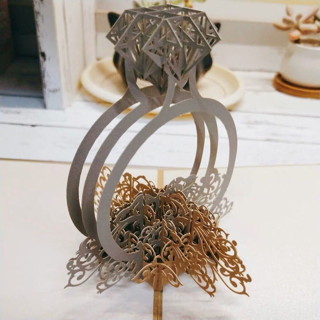 Diamond Shape Lace Wedding Invitation Card Greeting Card Wedding Invitaciones De Boda Wedding Cards Faire Part De Mariage