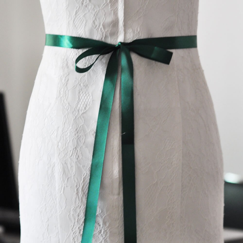 Birdal Sash Wedding Belt for bride Bridal sash Gold belt dress Accessories Bride Waistband Wedding Sashes Bridal Belts: drakgreen