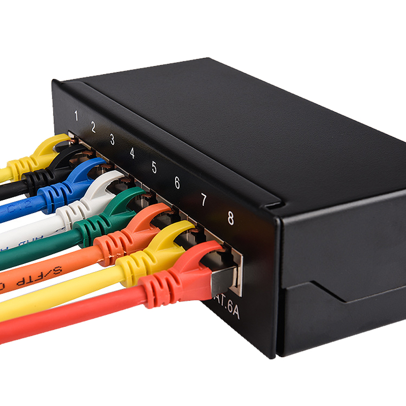 RJ45 Netwerk Cat 6 SFTP Ethernet-kabels C6 Patchkabel Lan Snagless Afgeschermd 6 kleuren
