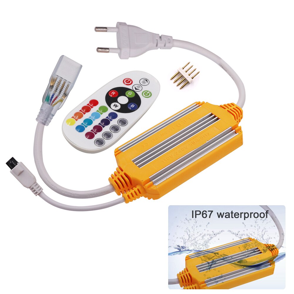 Regulador de intensidad con Bluetooth para música, controlador WIFI de 110V, 220V, 750 V, 1500W, para luz de 5050 Tira de LED RGB de neón, aplicación para IOS/Android
