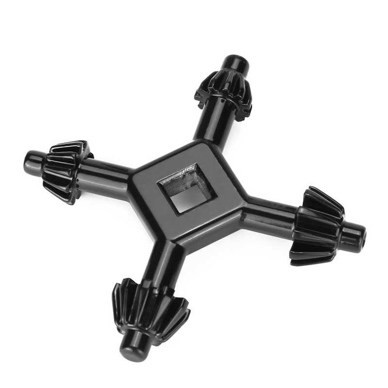 4 in 1 Drill Chuck Key 4 Way Drill Press Chuck Dey 3/8" 1/2" Chucks Universal Combination Hand Tool Accessories