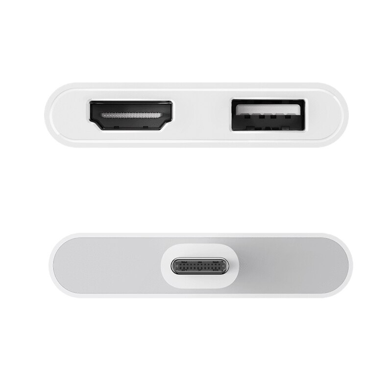 Realme Type-C Hub 4K Expansive Use USB3.2 Gen1 &amp; HDMI1.4 Dual Ports Supports Compatible with Mac OS IOS Windows Linux Android