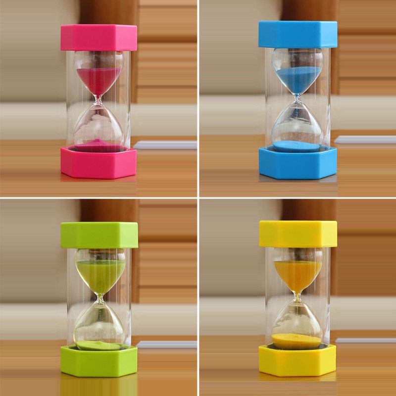 Sand Clock Timer 60 Minutes Children's Striking Hourglass Timer Desktop Decoration