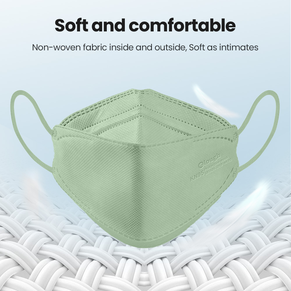 Elough – masque de protection respiratoire FFP2/KN95, lot de 10 à 100 pièces, approuvé par l&#39;espagne