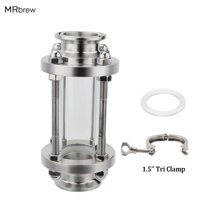 1.5 "sanitær tri-clamp rustfrit stål 304 standard, homebrew kløver montering bar værktøjer til ferrule
