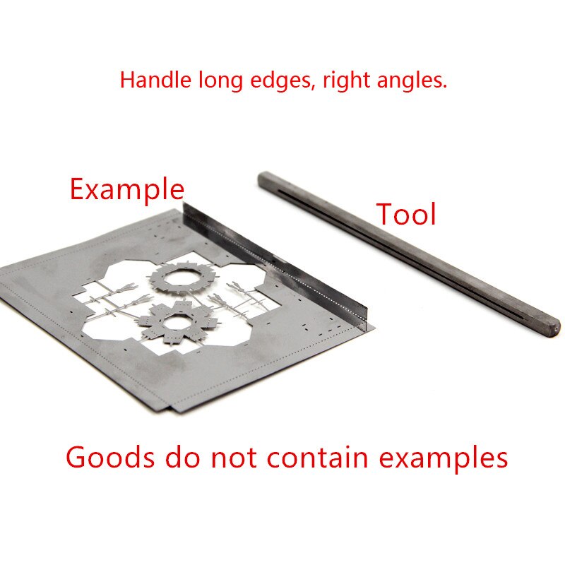 Strumento per 3D Metallo Puzzle di Montaggio Strumenti Pinze Forbici Naso Lungo Pinze Pinzette Temperamatite Fibbia Piegare Serbatoio Dispositivo: Bending Tool A