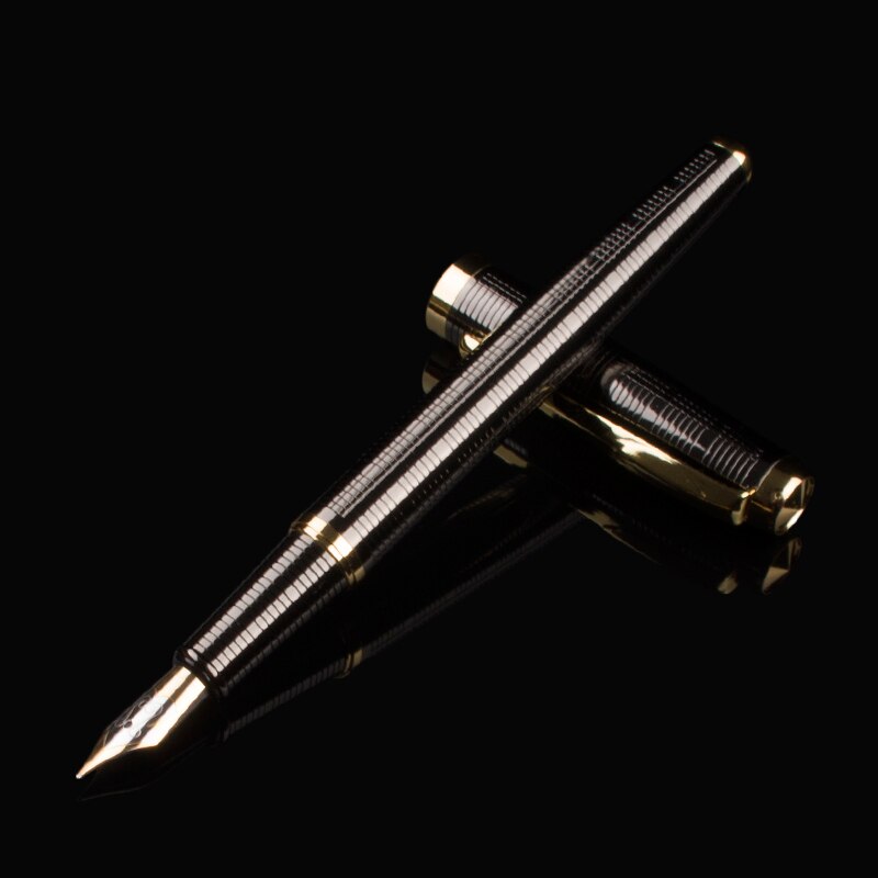 luxury fountain pen 0.5MM INK PEN for writing Fine Signature Pen School Office Supplie Caneta Stationery: E