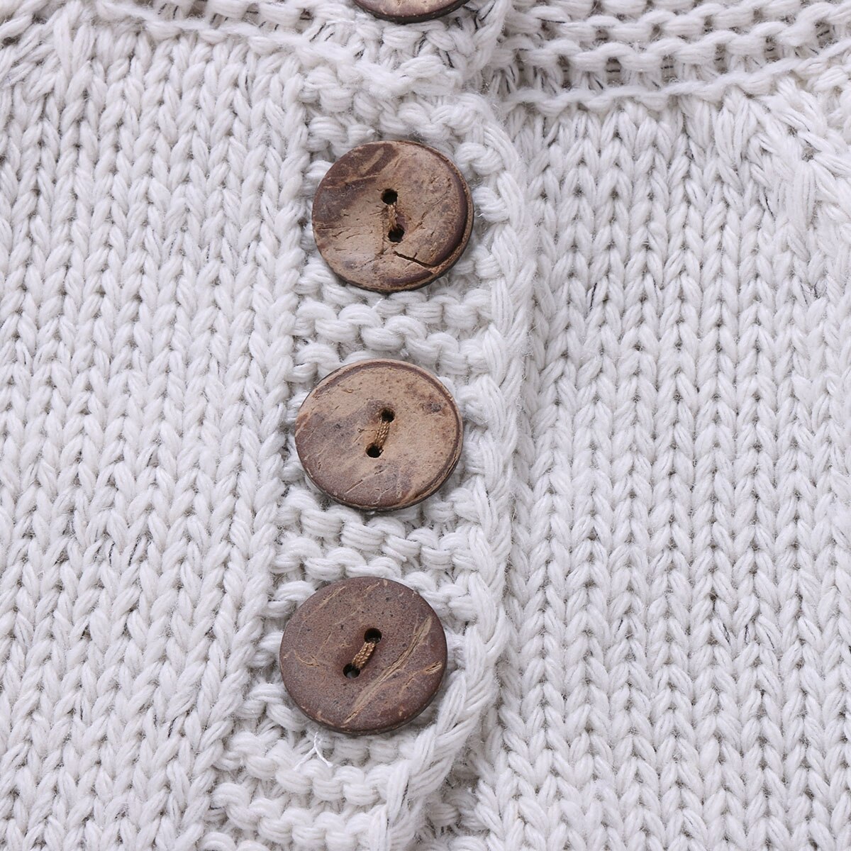 Ragazze carine Manica Lunga Mantello Maglie e Maglioni Maglieria Bottoni Up Cardigan Cappotto Vestiti Vestito 1-8Y