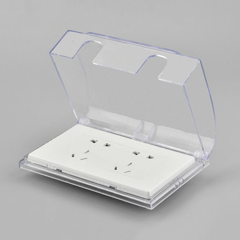 Switch Socket Protective Box Waterproof Wall Socket Dust Cover 150x92x43mm