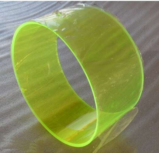 6x4inch acrylic drum shell (6inch diameter): Orange