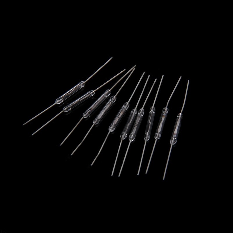 Normally Open Bar Reed 10 Pcs 2x14mm Reed Switch Normally Open Magnetic I... – Grandado