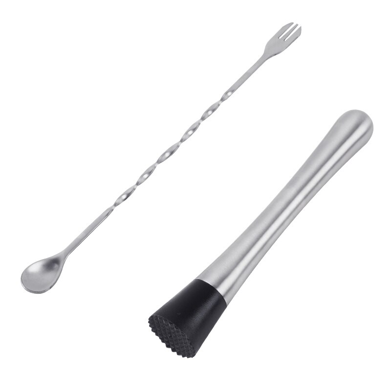 1Pc /Set Stainless Steel Cocktail Picks Stirrer Swizzle Sticks Drink Mixer Bar Puddler Muddler Stirring Mixing Sticks Bar Tool