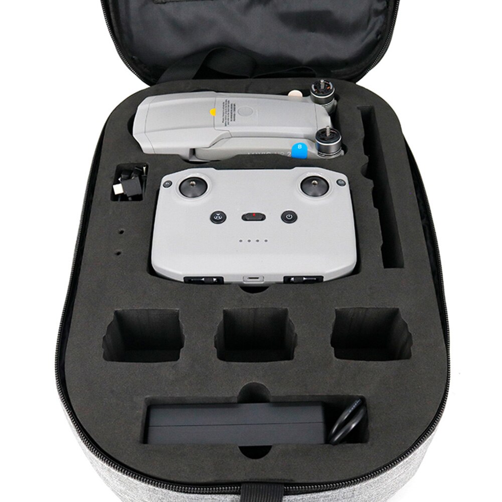 Hard shell rygsæk til dji mavic air 2 vandtæt beskyttende taske bæretaske anti-shock opbevaringskasse drone tilbehør