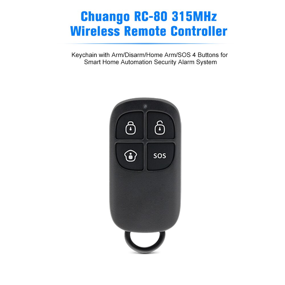 315 mhz trådløs auto-dial gsm alarm sikkerhedssystem kit app fjernbetjening lcd/rfid touch tastatur sikkerhedsalarm system eu: Jeg