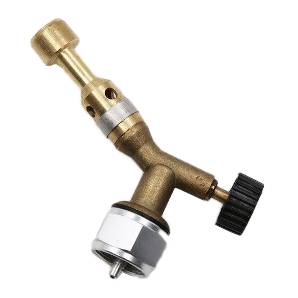 Heavy Duty Gas Torch Head Hand Ignition for MAPP Brazing Soldering Welding Heating Solder